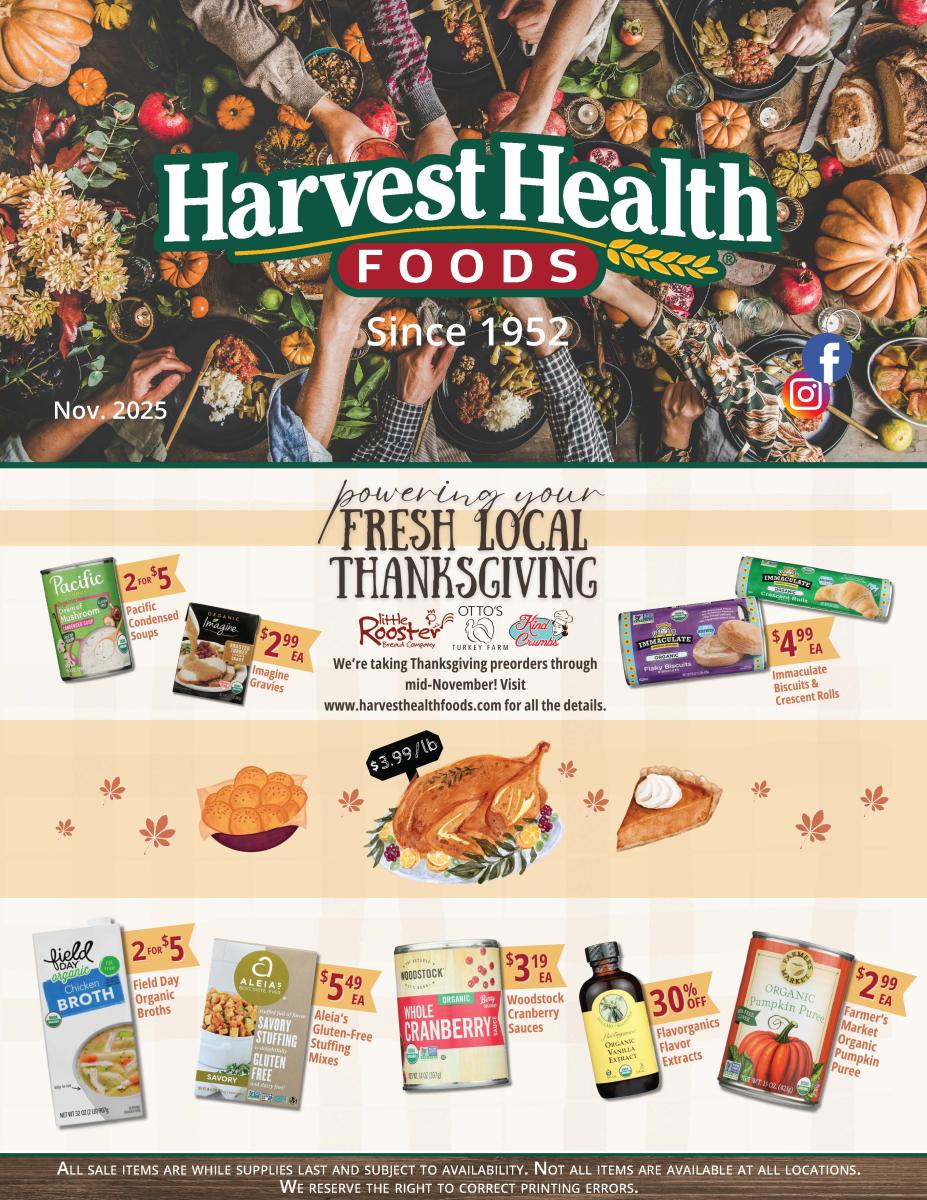 November 2025 Sale Flyer