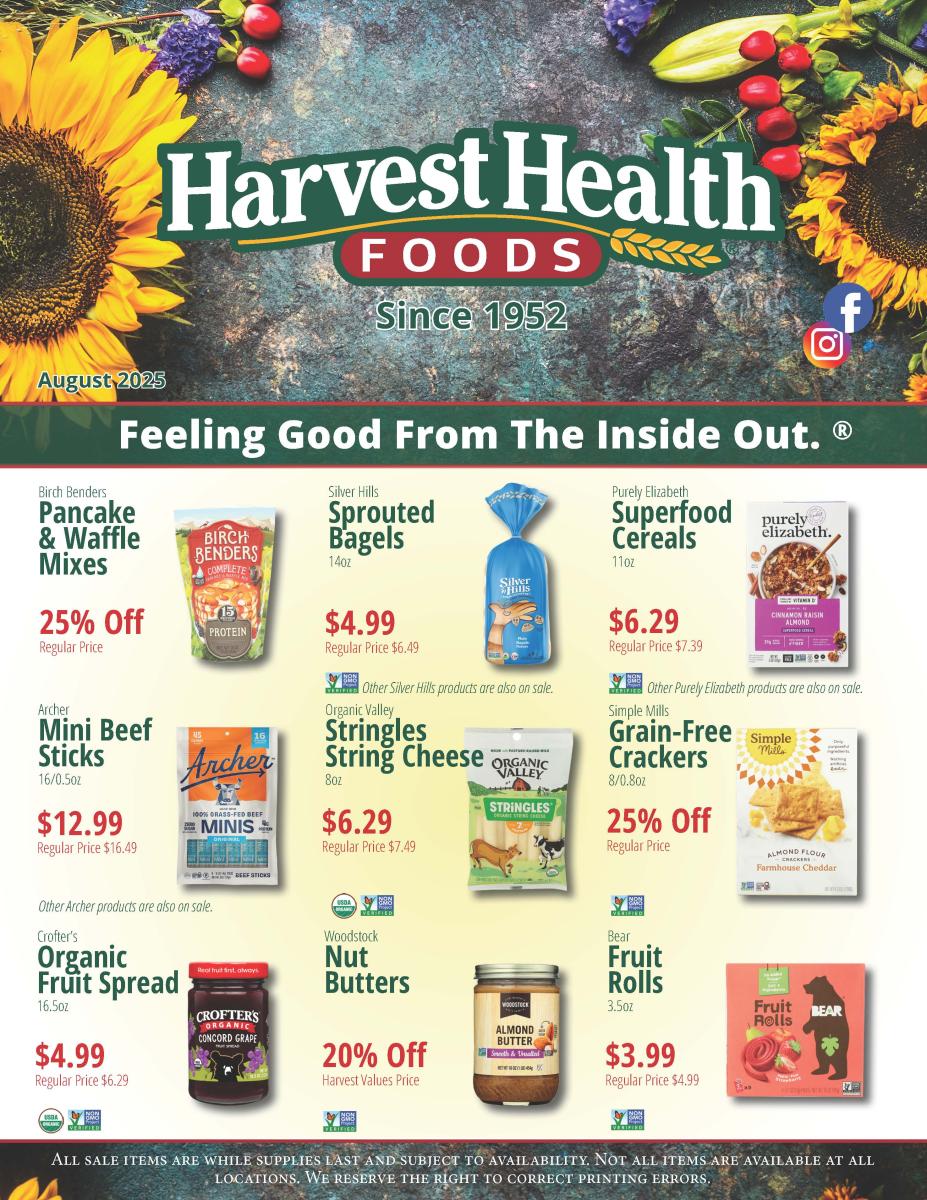August Sale Flyer