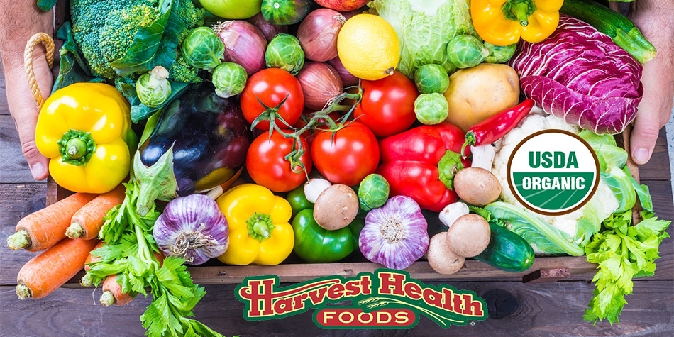 Organic Produce Harvest Health Foods