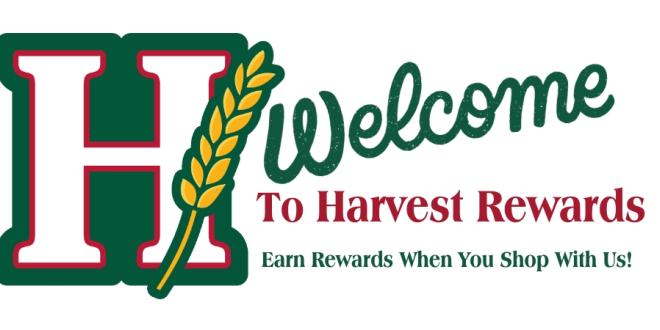 Welcome To Harvest Rewards