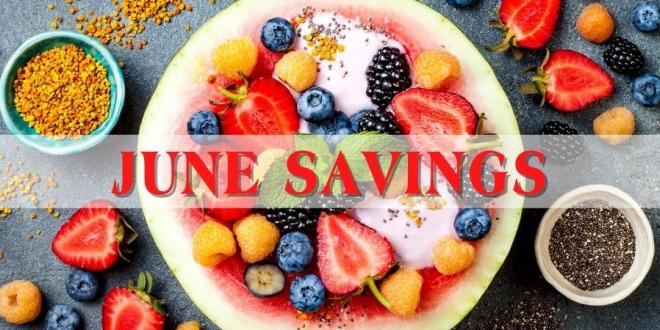 Harvest Health Foods June Savings Flyer