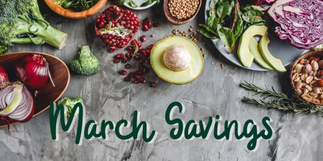 Marvelous March Savings