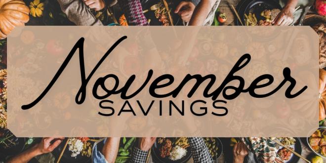 November Savings