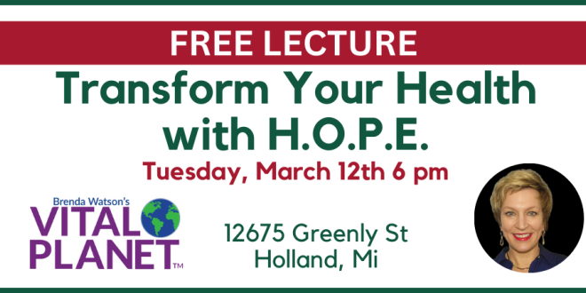 Transform Your Health With H.O.P.E - Free Seminar