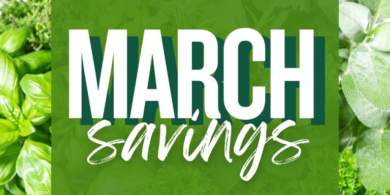 March Savings