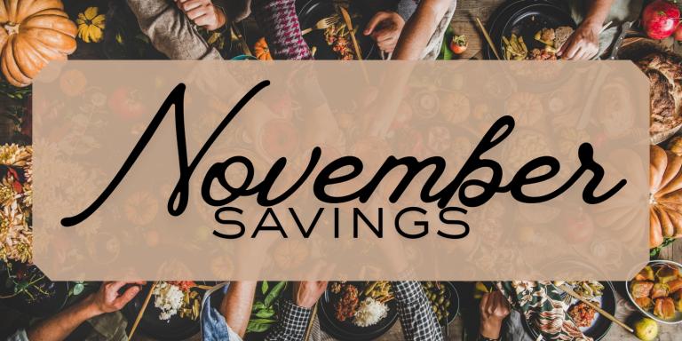 November Savings