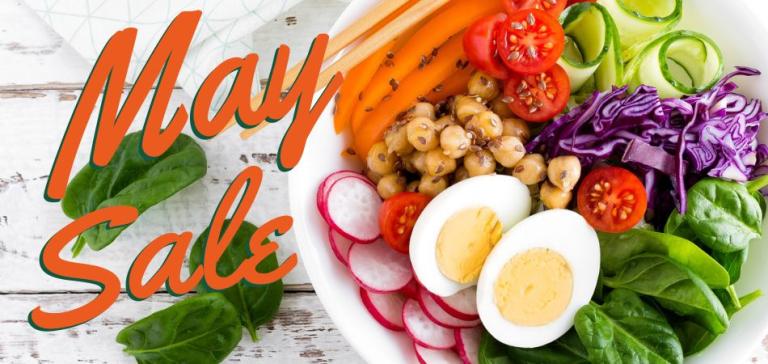 Marvelous May Savings - May 2023 Harvest Health Foods
