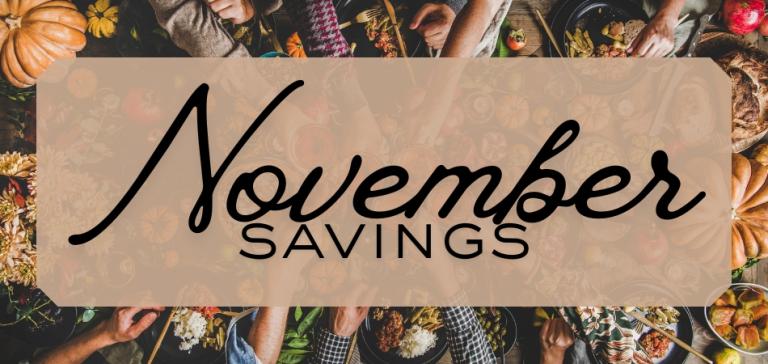 November Savings